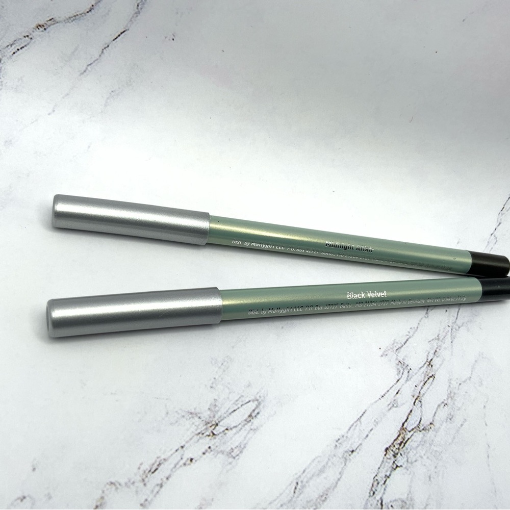 2 Mally evercolor eye pencil MIDNIGHT AFFAIR & BLACK VELVET - Picture 4 of 4